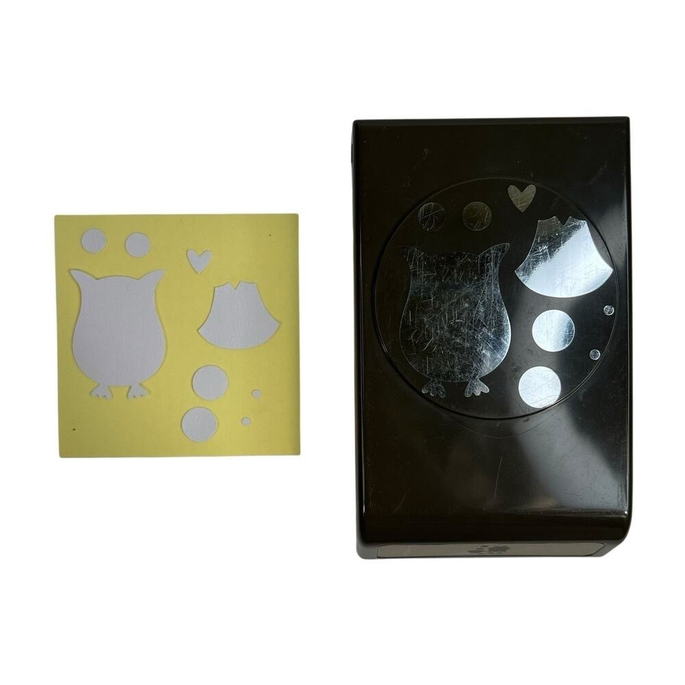 Stampin Up Owl Paper Punch Builder Scrapbook Cards Making Retired XL